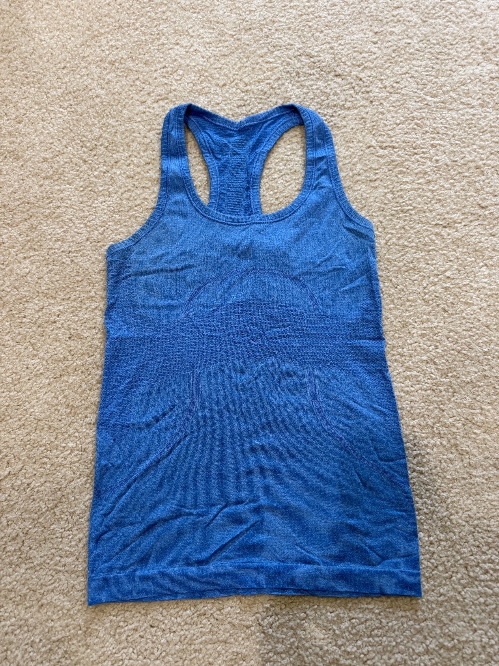 Lululemon Blue Racerback Tank